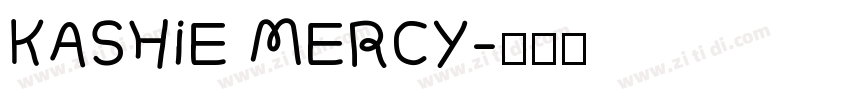 Kashie Mercy字体转换